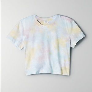 Aritzia Wilfred Free Gatana T-Shirt Tie Dye